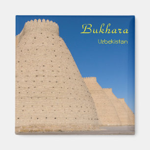 Íman Bukhara, Uzbequistão - Muro da Fortaleza Arca