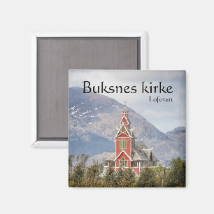 Íman Buksnes Church Lofoten Noruega