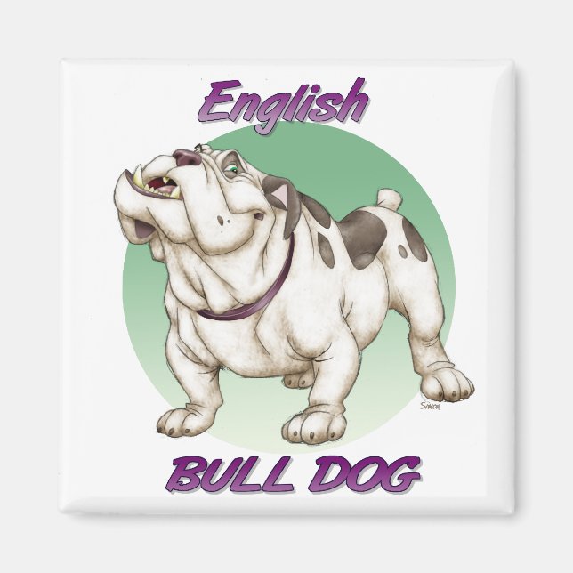 Íman buldogue (Frente)