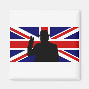 Íman Buldogue de Wiinston Churchill Ingleses