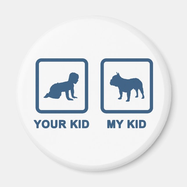 Íman Buldogue Francês (Frente)