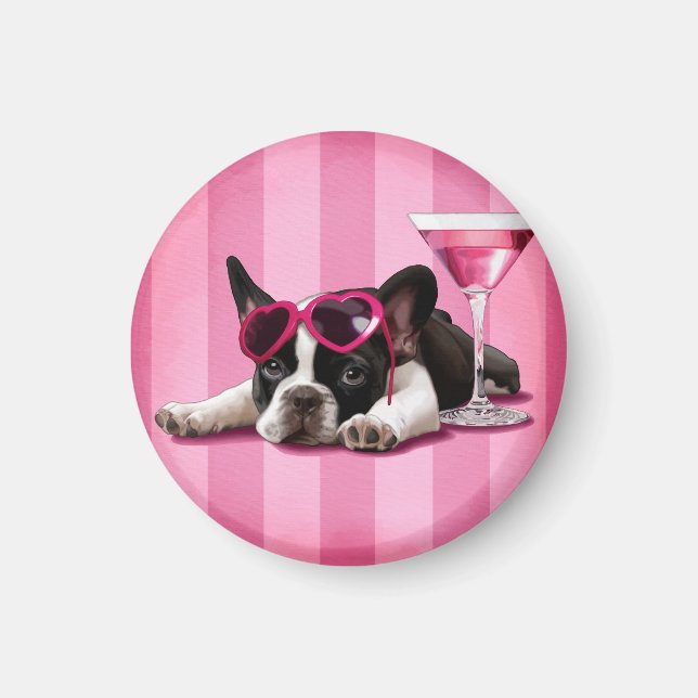 Íman Buldogue Francês (Frente)