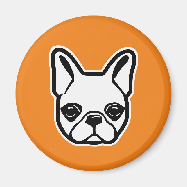 Íman Buldogue Francês (Frente)