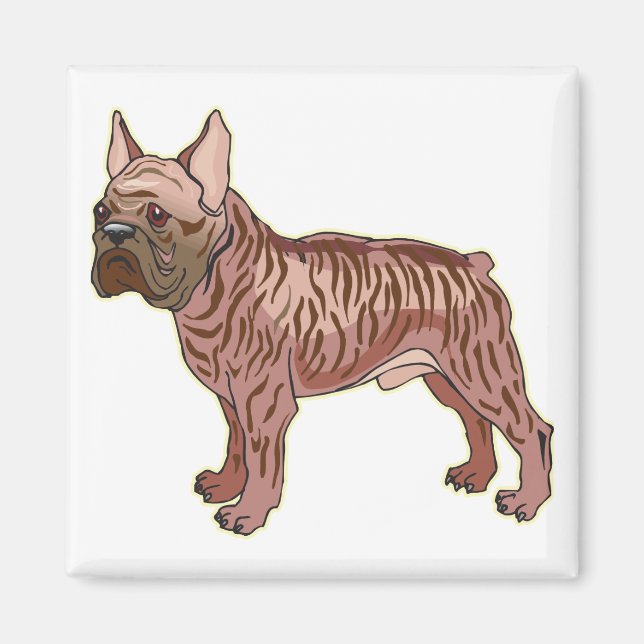 Íman Buldogue Francês (Frente)
