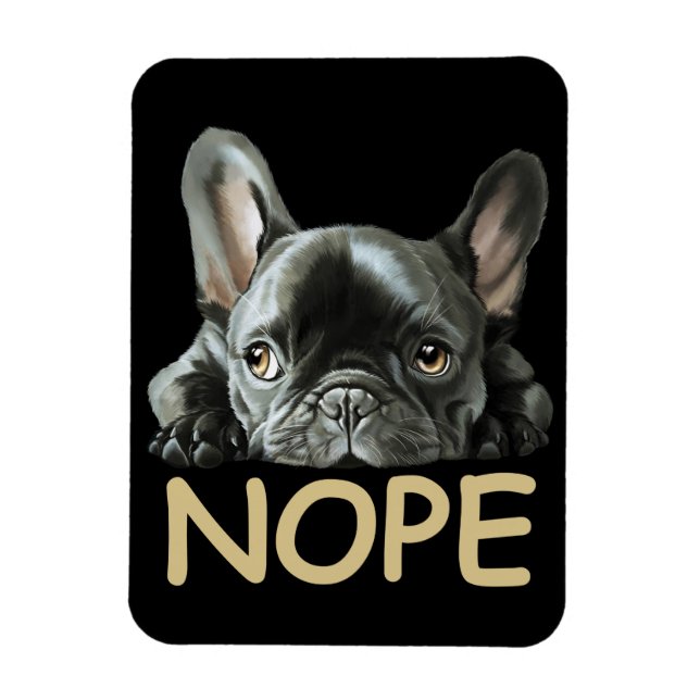 Íman Buldogue Francês | Franchie Nope Gifts (Vertical)