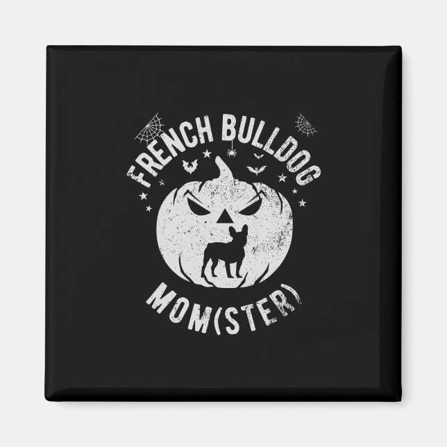 Íman Buldogue Momster - Halloween (Frente)