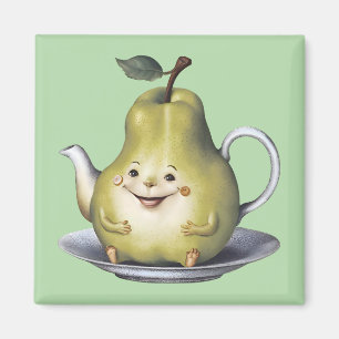 Íman Bule de pera sorridente