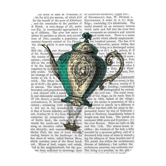 Íman Bule voador 1 Verde e Amarelo (Vertical)