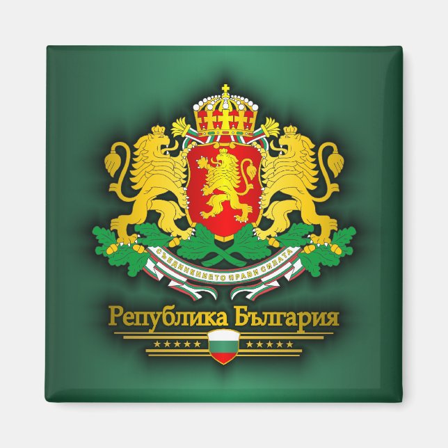 Íman Bulgária COA (Frente)