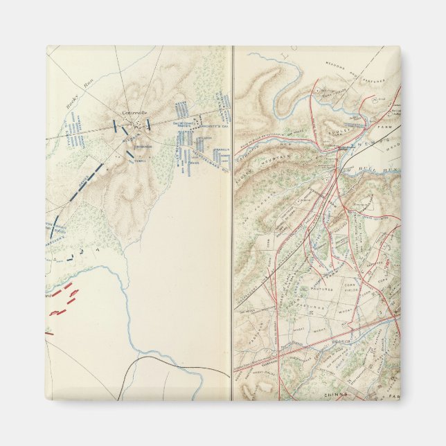 Íman Bull Run, Manassas (Frente)