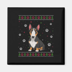 Íman Bull Terrier Christmas Sweet Xmas Pet Animal