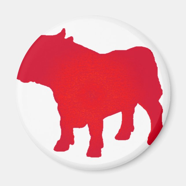 Íman Bull ver Red (Frente)