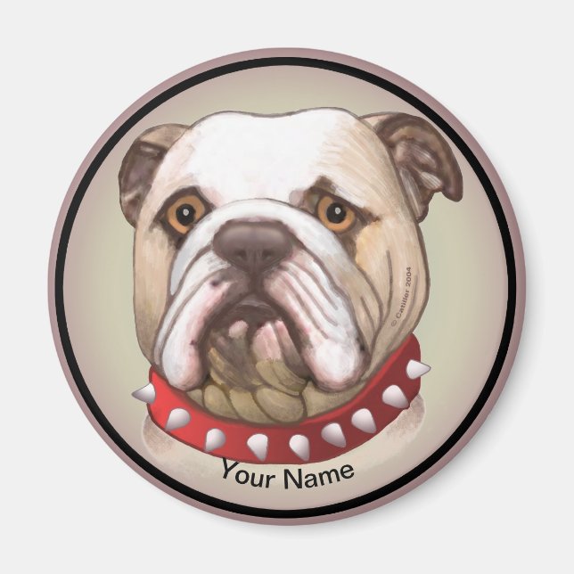 Íman Bulldog  (Frente)