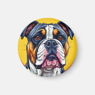 Íman Bulldog australiano cachorro