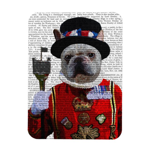 Íman Bulldog Beefeater (Vertical)