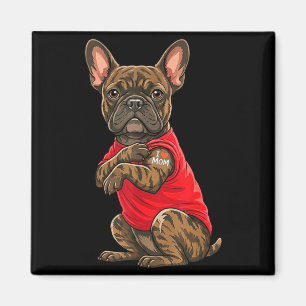 Íman Bulldog francês apresentando bulldog francês tatua