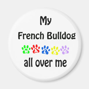 Íman Bulldog francês caminha Design