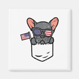 Íman Bulldog Francês Frenchie Americano Usa 4º De