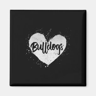 Íman Bulldog - Heart Dog Lover Animal Breeder Puppy Ow