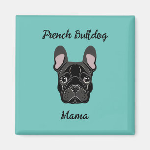 Íman Bulldog Mama Francesa