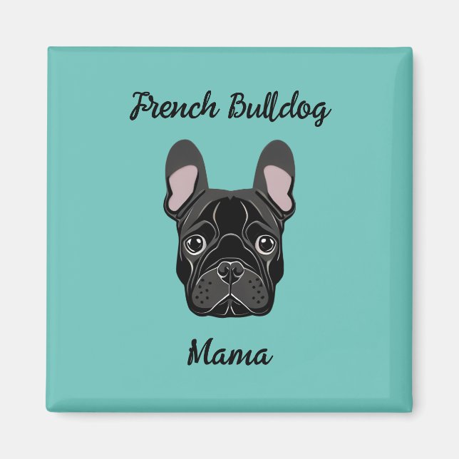 Íman Bulldog Mama Francesa (Frente)