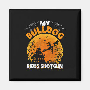 Íman Bulldog passeio espingarda diversão Bulldog Hallow