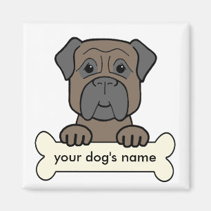 Íman Bullmastiff personalizado