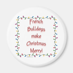 Íman Bulls Franceses Fazem Feliz De Natal - Magnet