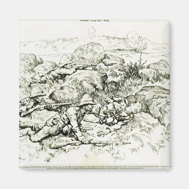 Íman Bulwana "Long Tom" Disparando (Frente)