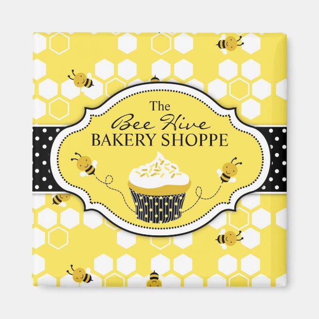 Íman Bumble Bee Magnet SQBIZ (Frente)