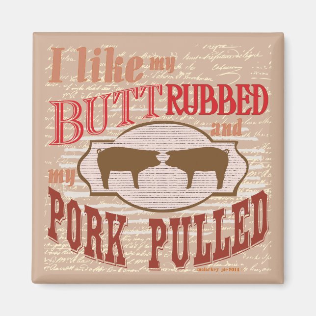 Íman Bumbum Bacon Rubbed (Frente)