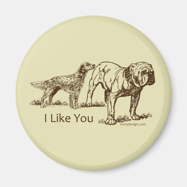 Íman Bumbum de Cachorros (Frente)