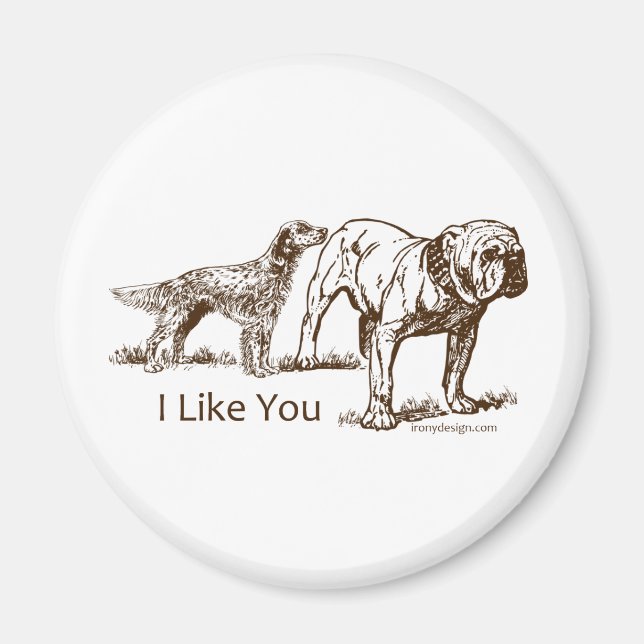 Íman Bumbum de Cachorros (Frente)