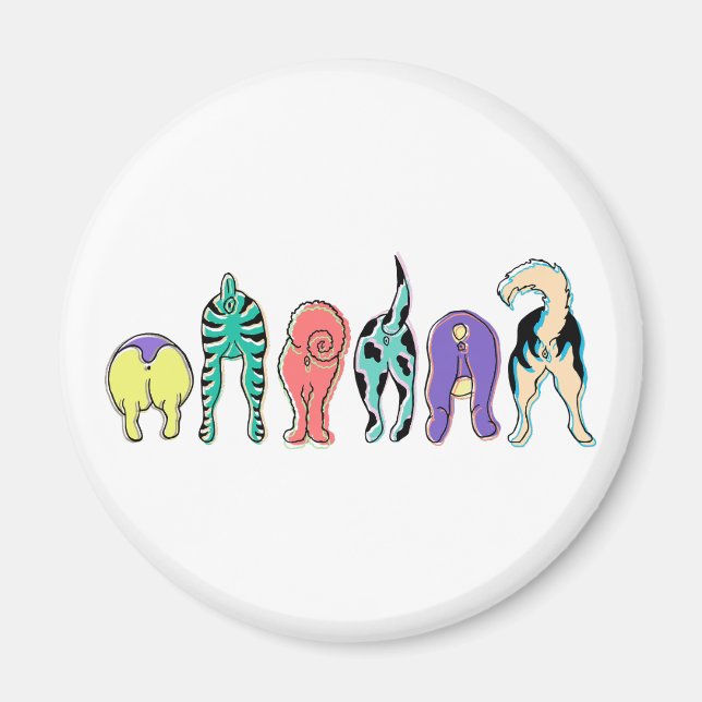 Íman Bumbuns Coloridos (Frente)