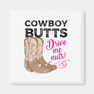Íman Bumbuns De Cowboy Levam-Me Loucos Para Cowgirl Oci