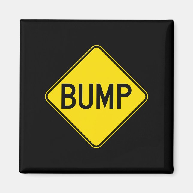 Íman Bump Ahead Mãe Para Ser Fofo Novas Mães Mulheres P (Frente)