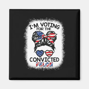 Íman Bun Estou a Votar no Réu Condenado Trump 2024
