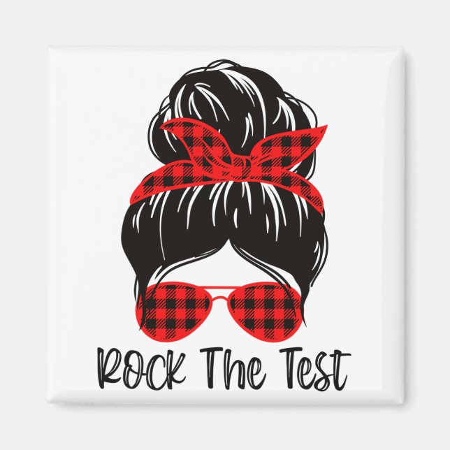 Íman Bun Rock O Dia de Teste de 2023 Dia de Teste de ma (Frente)