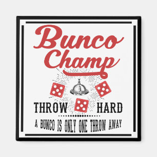 Íman Bunco Champ With Dice