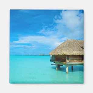 Íman Bungalow de Overwater no ímã de Bora Bora