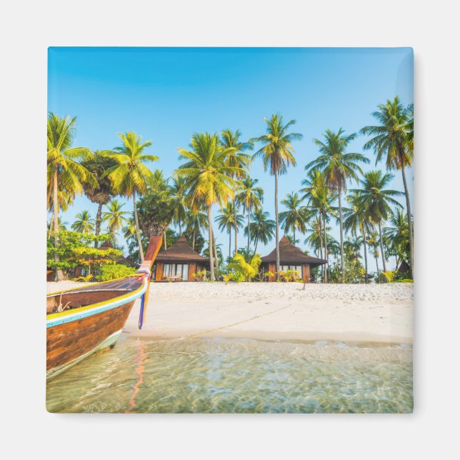 Íman Bungalows do Torista Resort na Praia | Tailândia (Frente)