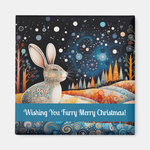 Íman Bunny Desejo-Te Feliz Natal!