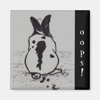 Íman Bunny Go Oops Aco Magnet