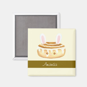 Íman Bunny Sweet Dessert Cinnamon Bun