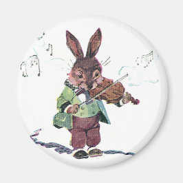 Íman Bunny tocando violino