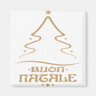 Íman Buon natale alegre Natal italiano Natal