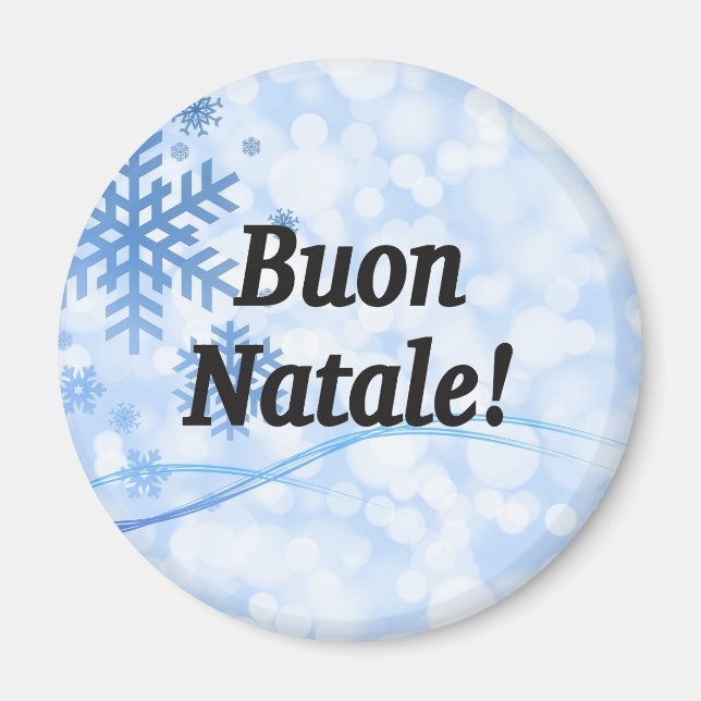 Íman Buon Natale! Feliz Natal em Bf italiano (Frente)