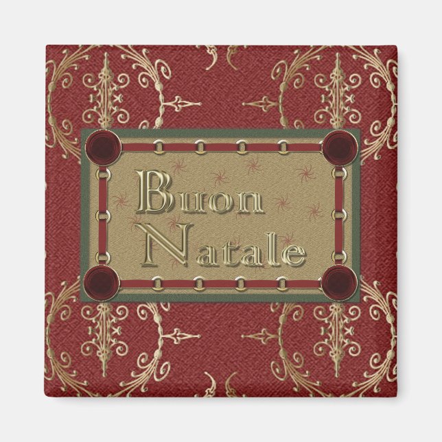Íman Buon Natale Magnet (Frente)