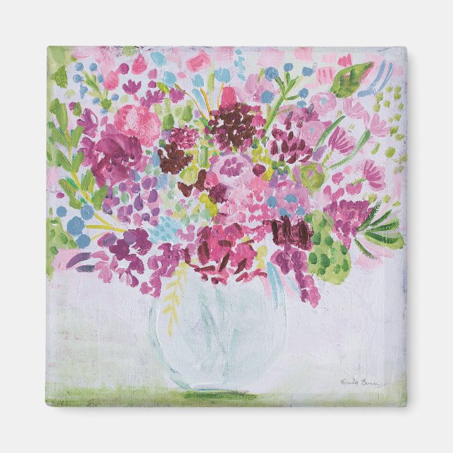 Íman Buquê Brilhante (Frente)