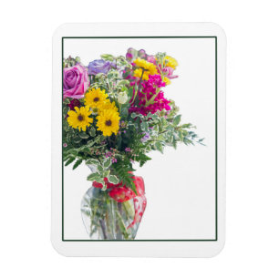 Íman Buquê de Flores Cortadas